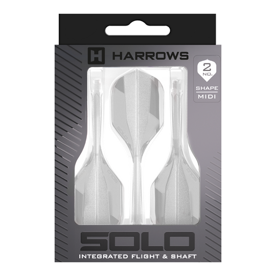 Harrows Solo No2 Flight-Shaft-System - Transparent