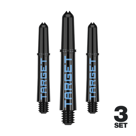 Target Pro Grip TAG Shafts - 3 Sets - Schwarz Blau