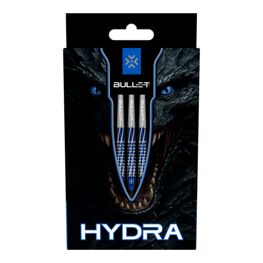 Ocelové šipky Bullet Hydra Das Bild zeigt Bullet Hydra Steeldarts. Diese Steeldarts eignen sich für präzises und professionelles Dartspiel.