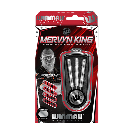 Winmau Mervyn King Tungsten steel darts