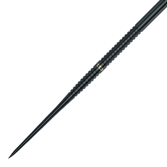 Caliburn TTD Complete Titanium T1 černé ocelové šipky - 5g Zu sehen ist das Set Caliburn TTD Complete Titanium T1 Black Steeldarts - 5g. Die Steeldarts zeichnen sich durch ihr stilvolles Aussehen aus.