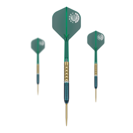 Target Japan Prime Series Zenith GEN 2.5 Swiss Point Steeldarts Auf dem Bild sind die Target Japan Prime Series Zenith GEN 2.5 Swiss Point Steeldarts zu sehen. Sie sind Teil einer hochwertigen Dartserie aus Japan.