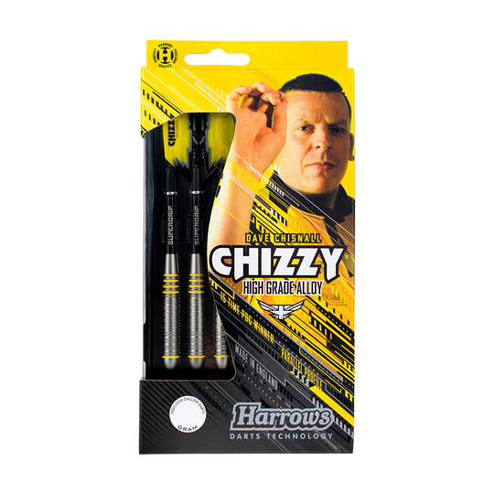 Harrows Dave Chisnall Chizzy Brass steel darts