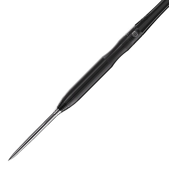 Ocelové šipky Caliburn Chord C1 - 21,5 g Der Caliburn Chord C1 Steeldart mit 21,5g ist auf diesem Foto abgebildet. Das Bild zeigt einen einzelnen Pfeil deutlich.