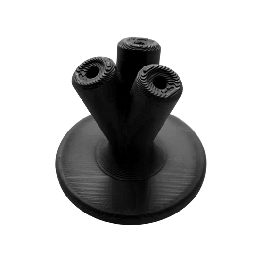 NYT Studio Compact Darthalter Hier ist ein kompakter Dart-Halter in Schwarz abgebildet. Das Produkt ist unter dem Namen NYTStudio Compact Darts Halter bekannt.