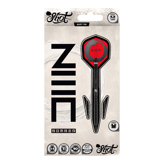 Fléchettes souples Shot ZEN Bomber - 20 g
