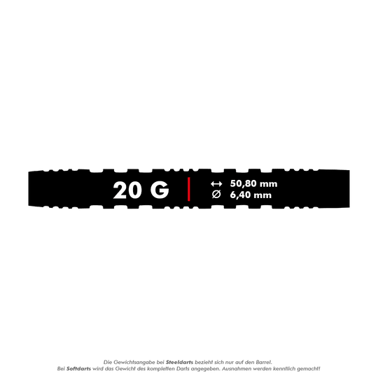 Winmau Danny Noppert 85 Pro-Series měkké šipky - 20g