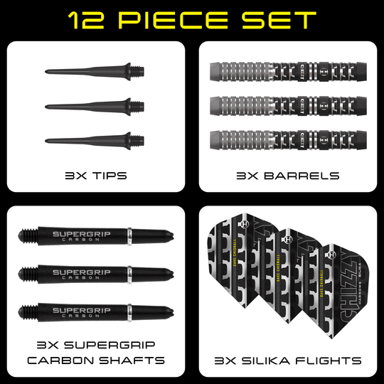 Dardos blandos Dave Chisnall Chizzy Serie 4 de Harrow Zu sehen sind die Harrows Dave Chisnall Chizzy Series 4 Softdarts. Diese Softdarts bieten eine ausgezeichnete Qualität für Dartliebhaber.
