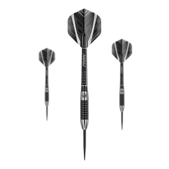 Winmau Blackout Variante 2 Steeldarts Die Abbildung zeigt die Winmau Blackout Variante 2 Steeldarts. Das Produkt ist für Dartspieler geeignet und in einem Set erhältlich.