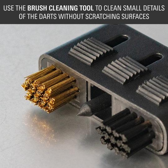 Sada pro servis šipek Target Abgebildet ist das Target Dart Servicing Kit. Es dient zur Instandhaltung und Optimierung von Darts.