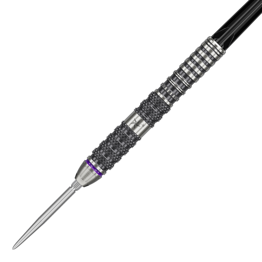 Target Japan Yuta Hayashi Sirius Swiss Point Steeldarts - 23g Das Bild zeigt die Target Japan Yuta Hayashi Sirius Swiss Point Steeldarts mit einem Gewicht von 23 Gramm. Die Darts sind speziell für professionelle Ansprüche entwickelt.