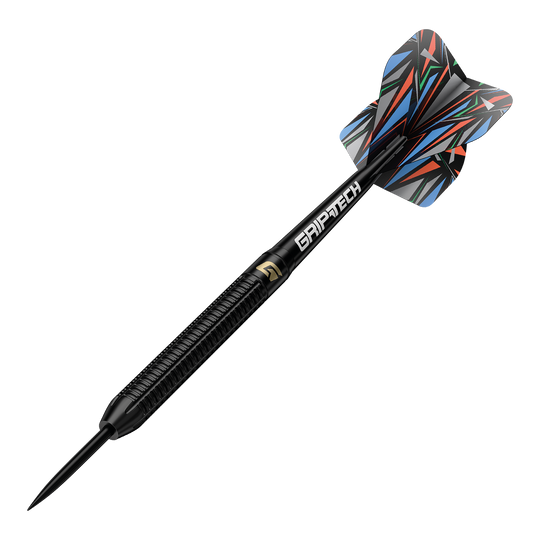 GOAT Athlete Black Tungsten Steeldarts Zu sehen sind die GOAT Athlete Black Tungsten Steeldarts. Die Steeldarts bestehen aus hochwertigem Tungsten mit einem sportlichen Aussehen.
