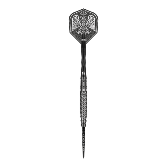 Shot Goths Wulfaz Turbo Point Steeldarts - 23g Hier ist ein weiteres Detailbild der Shot Goths Wulfaz Turbo Point Steeldarts - 23g. Das Bild hebt die Qualität und das Material hervor.