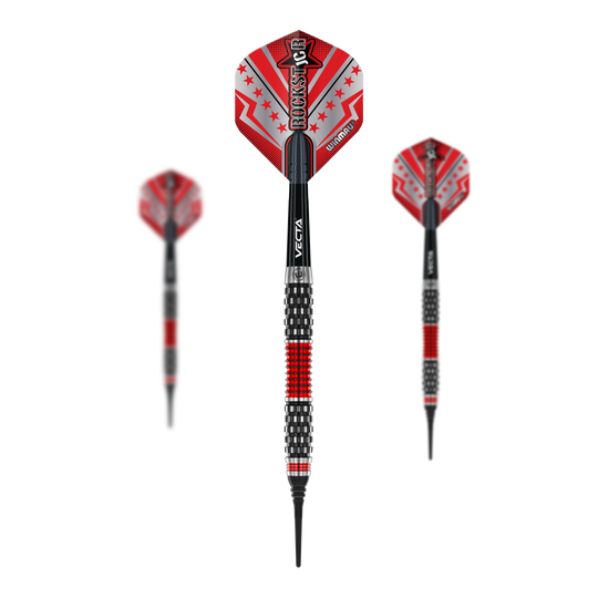 Dardos blandos Winmau Joe Cullen Rockstar Series RS1 - 20 g