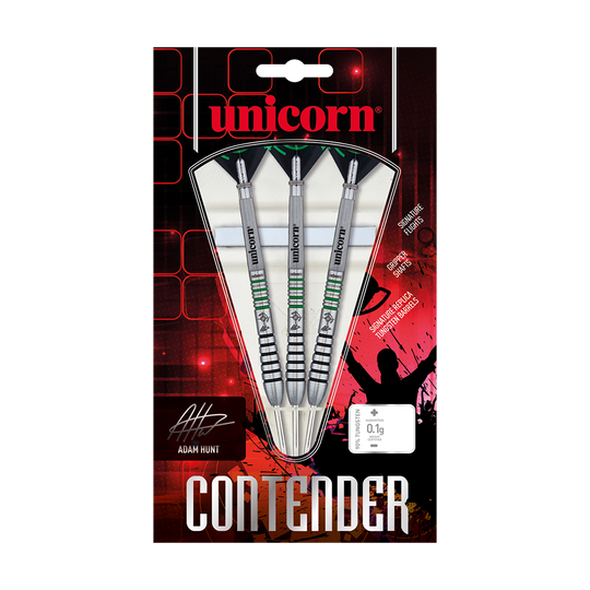 Unicorn Contender 90% Adam Hunt Steeldarts - 23g