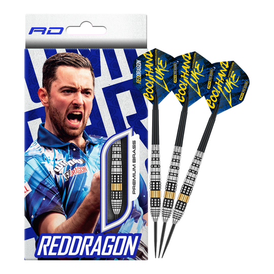 Rzutki Red Dragon Luke Humphries Brass Steel Darts - 21 g Rzutki Red Dragon Luke Humphries Brass Steel Darts - 21 g