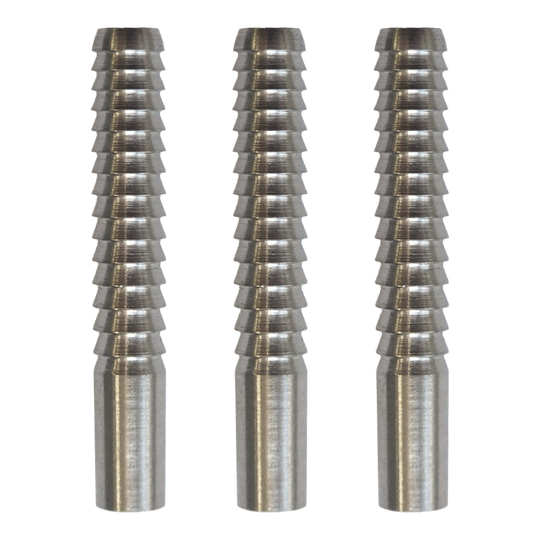 Das Produktbild zeigt McDart Shark 2 Softdart Barrels mit 18g im Set. Sie sind für den Einsatz im Softdart geeignet.