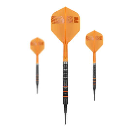 Terč Raymond Van Barneveld 95K měkké šipky - 20g Abgebildet ist der Target Raymond Van Barneveld 95K Softdarts - 20g. Diese Softdarts sind ideal für das elektronische Dartspiel.