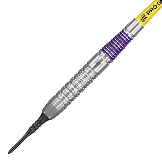Šipky Target Luke Littler mosazné měkké - 19g Zu sehen sind die Target Luke Littler Brass Softdarts - 19g. Diese Darts sind für Softdart-Spiele konzipiert.