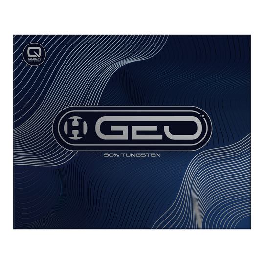 Das Bild zeigt die Harrows GEO Parallel Quick Point Steeldarts. Die Steeldarts sind im Detail abgebildet.