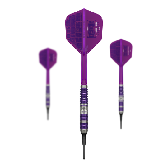 Target Japan Diamond GEN3 Constructors Champions Limited Darts mit einem Gewicht von 20g. Das Bild zeigt das Dart-Set in limitierter Edition.