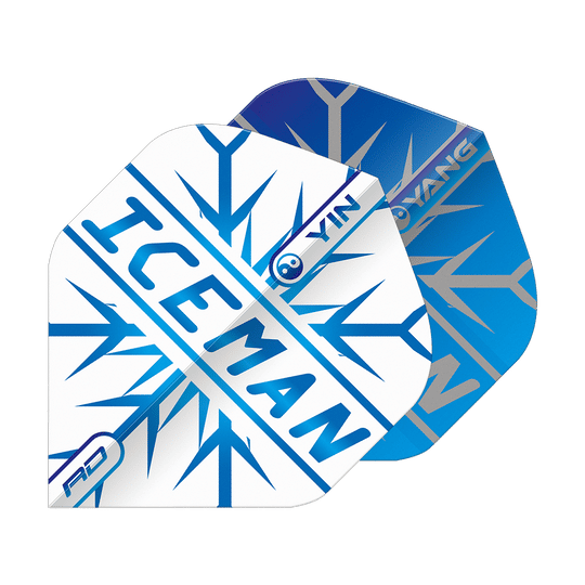 Red Dragon Gerwyn Price Iceman Bleu Blanc Yin Yang Vols standard