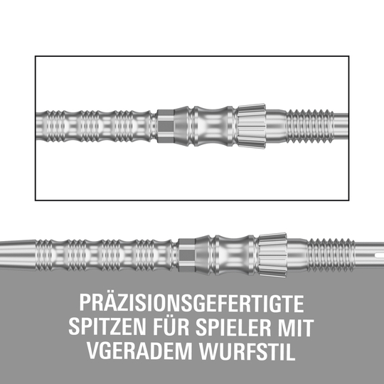 Target Signature Swiss Point TRB Steeldartspitzen - Silber Hier ist die Target Signature Swiss Point TRB Steeldartspitzen in Silber zu sehen. Die Dartspitzen sind für maximale Kontrolle und Haltbarkeit entwickelt.