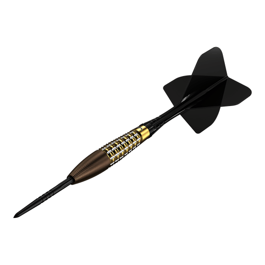 Ocelové šipky Mission Rhodon - 23g Das Bild zeigt die Mission Rhodon Steeldarts - 23g. Es handelt sich um hochwertige Steeldarts für präzises Dartspiel.