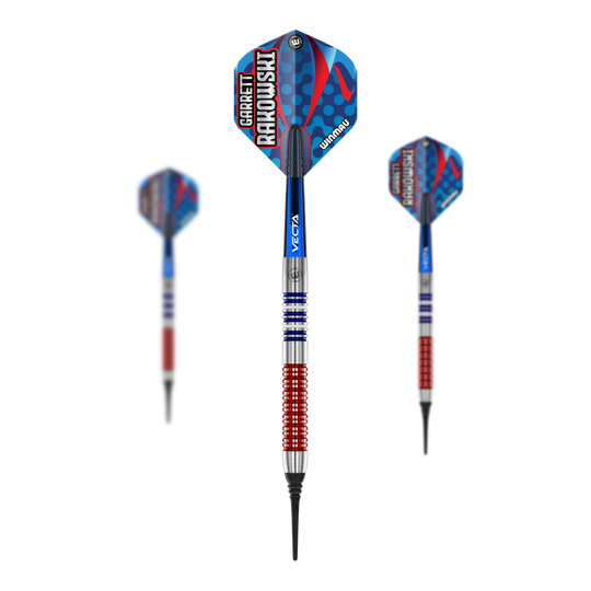 Winmau Garret Rakowski měkké šipky - 20g