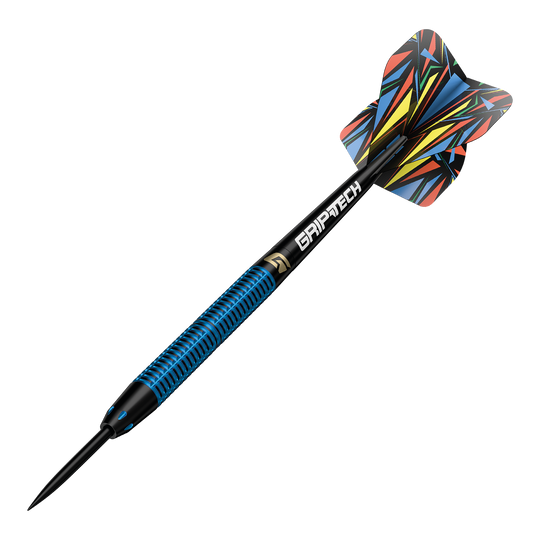 GOAT Athlete Blue Tungsten Steeldarts Abgebildet sind GOAT Athlete Black Tungsten Steeldarts. Sie werden häufig in Wettkämpfen verwendet.