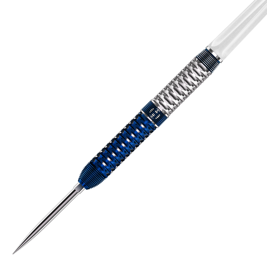 Dardos de acero Harrows GEO Parallel Quick Point Gezeigt werden die Harrows GEO Parallel Quick Point Steeldarts. Die Darts sind klar und deutlich zu erkennen.
