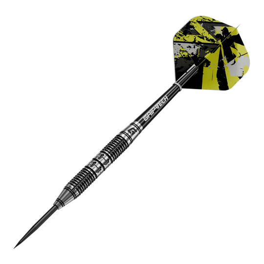 GOAT Dumbbell Steeldarts Das Bild zeigt das Produkt GOAT Dumbbell Steeldarts. Es handelt sich um Steeldarts mit einem besonderen Design.