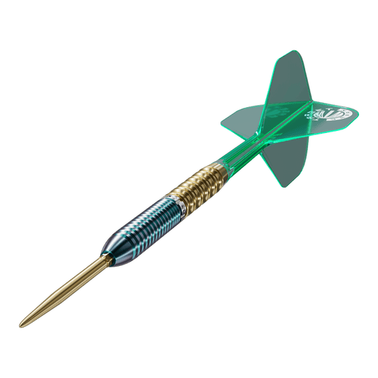 Target Japan Prime Series Zenith GEN 2.5 Swiss Point Steeldarts Das Bild zeigt ein weiteres Detail der Target Japan Prime Series Zenith GEN 2.5 Swiss Point Steeldarts. Diese Darts überzeugen durch ihre Verarbeitung.