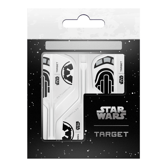 Voli Target Star Wars K-Flex Stormtrooper No6 Target Star Wars K-Flex Stormtrooper No6 Flights Dartflügel mit kultigem Stormtrooper-Motiv. Geeignet für Star Wars und Dart Enthusiasten.