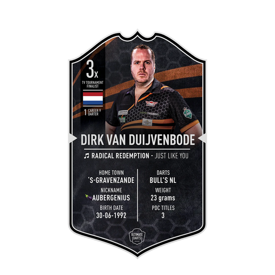 Ultimate Darts Card - Dirk Van Duijvenbode 