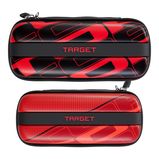 Target TOR Boa Dartwallet Das Bild zeigt die Target TOR Boa Dartwallet. Verschiedene Abschnitte der Tasche sind zu sehen.