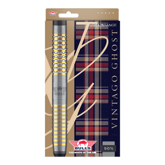 Dardos blandos Bulls NL Vintage Ghost - 20 g Zu sehen sind die Bulls NL Vintago Ghost Softdarts - 20g. Die Darts bieten eine gute Balance und Griffigkeit.