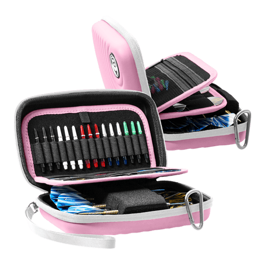 Pouzdro na šipky Bulls Orbis XL - růžové Abgebildet ist das Bulls Orbis XL Dartcase in der Farbe Pink. Es bietet viel Platz für Dartzubehör.