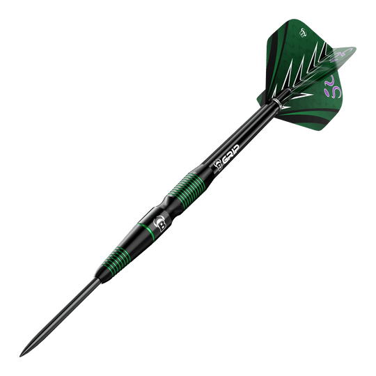 Dardos de acero Bulls Brian Raman G2 Zu sehen sind die Bulls Brian Raman G2 Steeldarts. Sie eignen sich für professionelle Dartspiele.