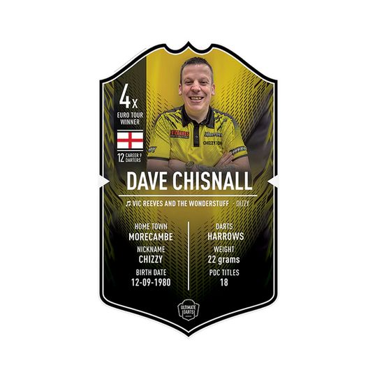 Ultimate Darts Card - Dave Chisnall