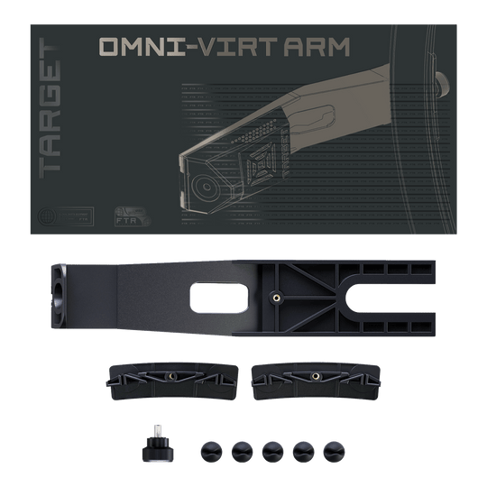 Bras de caméra Target OMNI VIRT Dieses Bild präsentiert den Target OMNI VIRT Kamera Arm. Das Produkt ist ein spezieller Kamerahalter für Dartspieler.