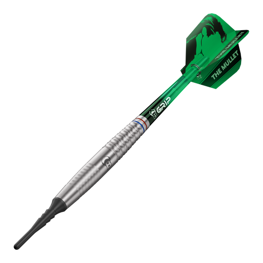 Dardos blandos Bulls Danny Jansen - 20 g Zu sehen sind die Bulls Danny Jansen Softdarts mit 20 Gramm Gewicht. Das Produkt ist speziell für Softdart-Liebhaber entwickelt.