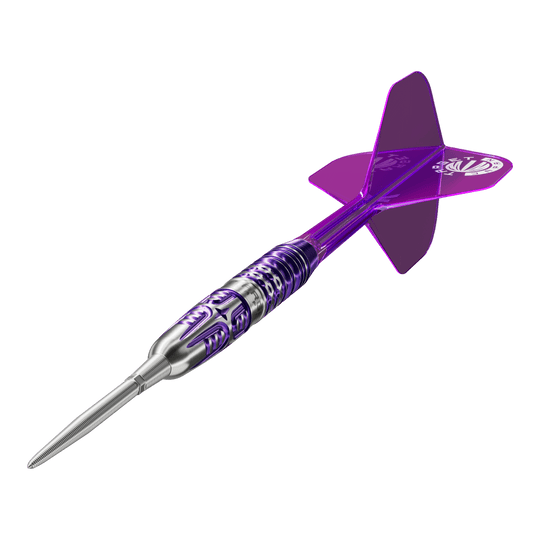 Šipky Target Japan Endeavour Kasumi Sato GEN3 Swiss Point Steeldarts Das Produkt Target Japan Endeavour Kasumi Sato GEN3 Swiss Point Steeldarts ist abgebildet. Die Aufnahme hebt das Design der Darts hervor.