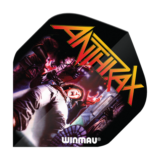 Winmau Rockstar Legends Anthrax Spreading Standard Flights