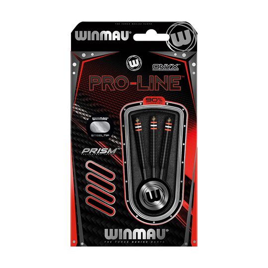 Fléchettes Winmau Pro Line 90% acier