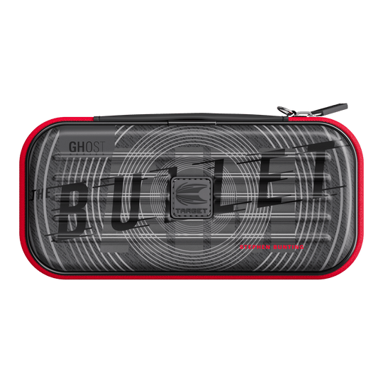 Pouzdro na šipky Takoma Ghost Series Stephen Bunting Das Foto zeigt das Takoma Ghost Series Stephen Bunting Dartcase. Es ist ein robustes Dartcase für Darts-Zubehör.