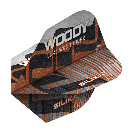 Harrows Silika Luke Woodhouse Series 3 No6 Flights Dieses Bild zeigt Harrows Silika Luke Woodhouse Series 3 No6 Flights. Es ist ein Dart Flight für professionelle Spieler.