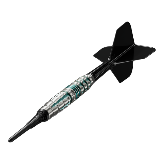 Target Black Marque Pierce Soft Darts - 18,5 g Auf dem Foto ist das Produkt Target Black Marque Pierce Softdarts - 18,5g zu sehen. Diese Darts haben ein elegantes Design und eignen sich ideal für Softdart-Liebhaber.