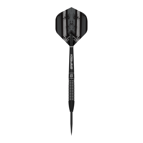 GOAT Sprocket MKIII Bomb Steeldarts Zu sehen ist der GOAT Sprocket MKIII Bomb Steeldarts. Die Aufnahme zeigt den Dartpfeil aus einer bestimmten Perspektive.
