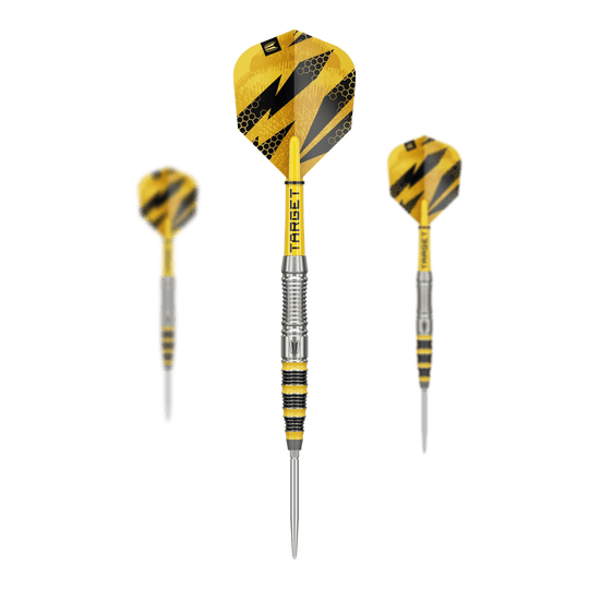 Target Buzz 03 Swiss Points Steeldarts Abgebildet ist das Target Buzz 03 Swiss Points Steeldarts Set. Die Darts sind für das Steeldart-Spiel geeignet.